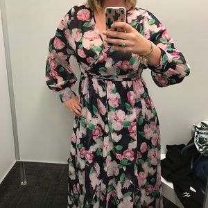 Gorgeous floral maxi dress
